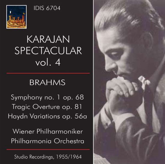 Karajan Spectacular 4 - Brahms / Vienna Philharmonic / Philharmonia Orch - Musique - IDIS - 8021945003125 - 14 août 2015
