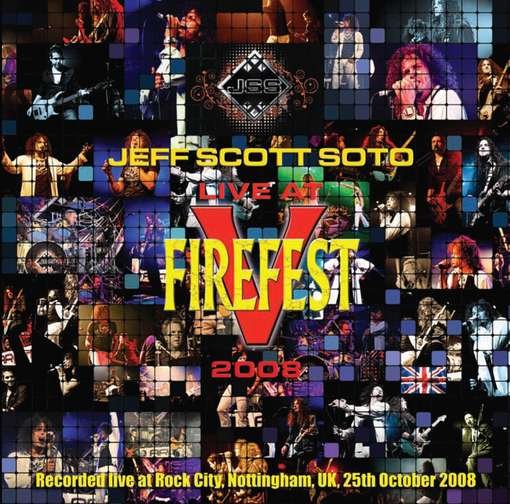 Cover for Jeff Scott Soto · Live at Firefest 2008 (CD) (2014)