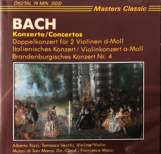 Cover for Tozzi / Vecchi / Musici Di San Marco / Macci Francesco · Concertos (CD) (1997)