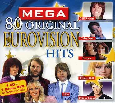 80 Original Eurovision Hits - Various Artists - Musik - Music Product - 8712089102125 - 13. januar 2008