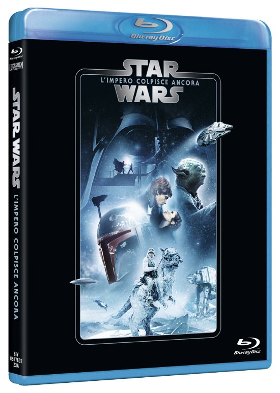 Cover for Irvin Kershner, Carrie Fisher, Harrison Ford, Alec Guinness, Mark Hamill, Billy Dee Williams, John Williams · Star Wars Ep. V - L'impero Colpisce Ancora Repkg (Blu-ray) (2020)