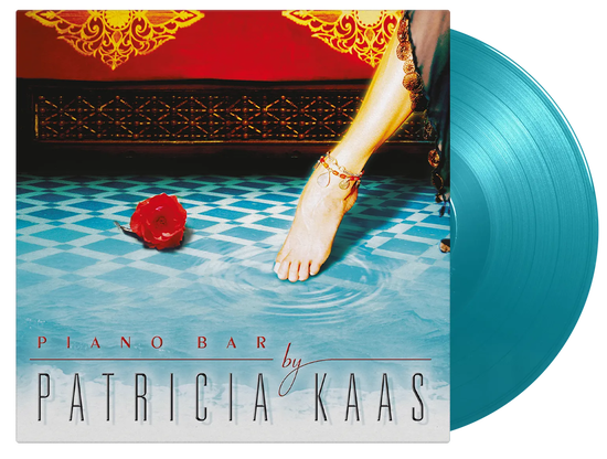 Cover for Patricia Kaas · Piano Bar (LP) [Turquoise Vinyl edition] (2024)