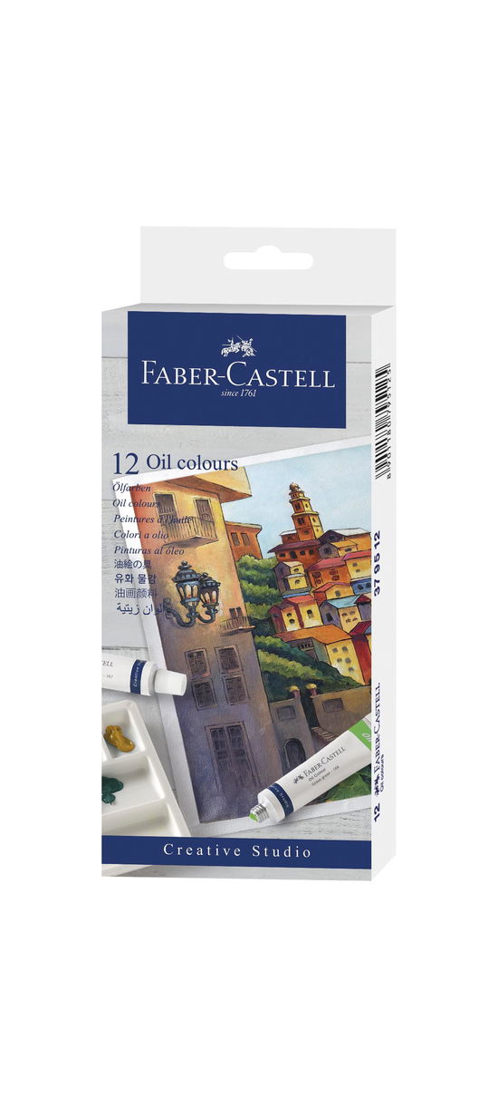 Oilcolour Cardboard Box (12 Pcs) (379512) - Faber-castell - Merchandise -  - 8901180795125 - 