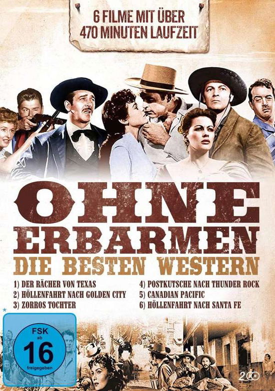 Ohne Erbarmen-die Besten Western - Selander,lesley / Elorrieta,jose Maria - Filmy - Schröder Media - 9120052898125 - 4 czerwca 2020