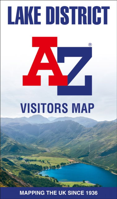 Lake District A-Z Visitors Map - A-Z Maps - Boeken - HarperCollins Publishers - 9780008653125 - 29 februari 2024