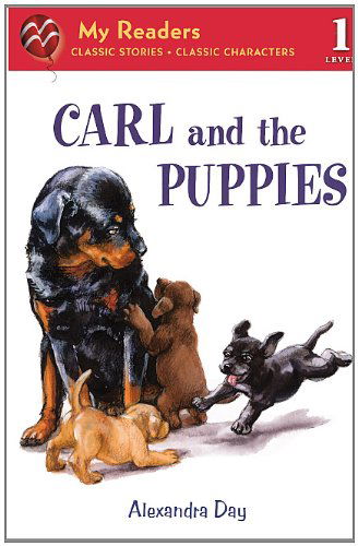 Cover for Alexandra Day · Carl and the Puppies (Turtleback School &amp; Library Binding Edition) (My Readers, Level 1) (Gebundenes Buch) [Turtleback School &amp; Library Binding, Reprint edition] (2011)