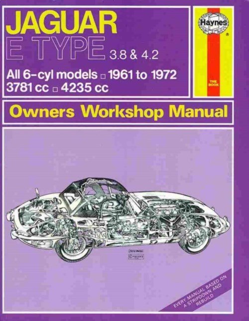 Cover for Haynes Publishing · Jaguar E Type (61 - 72) Haynes Repair Manual (Paperback Bog) (2013)
