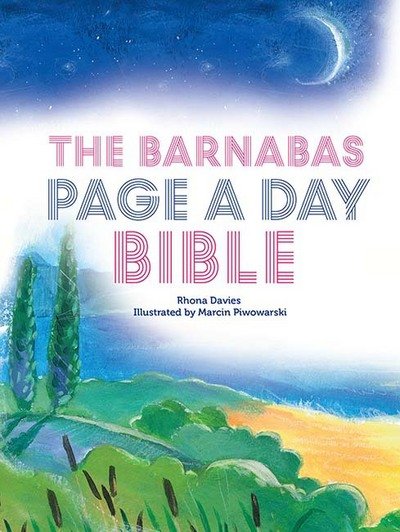 Cover for Rhona Davies · The Barnabas Page a Day Bible (Paperback Book) (2015)
