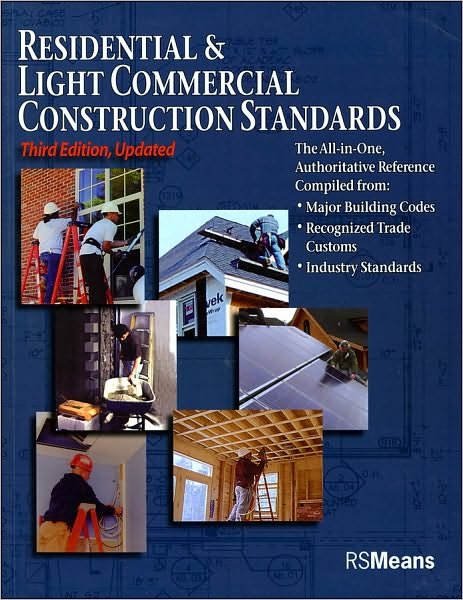 Cover for RSMeans · Residential and Light Commercial Construction Standards - RSMeans (Pocketbok) [3rd Edition, Updated edition] (2008)