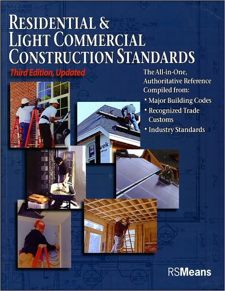 Cover for RSMeans · Residential and Light Commercial Construction Standards - RSMeans (Paperback Book) [3rd Edition, Updated edition] (2008)