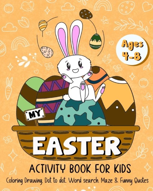 Cover for Paperland · My Easter Activity Book for Kids Age 4-8 (Taschenbuch) (2024)