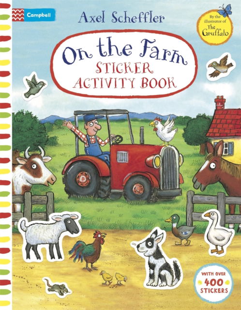 Cover for Campbell Books · On The Farm Sticker Activity Book (Taschenbuch) (2025)