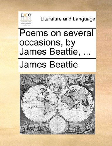 Cover for James Beattie · Poems on Several Occasions, by James Beattie, ... (Paperback Book) (2010)