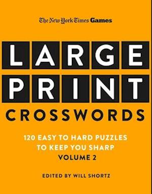 Cover for Shortz Will · Lp-Nyt Games Large Print Crosswords (Book) (2024)
