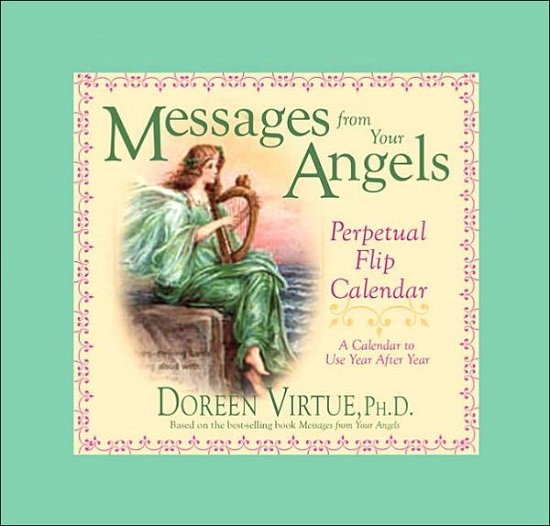 Cover for Doreen Virtue · Messages From Angels Perpetual Flip Calendar (Calendar) (2005)
