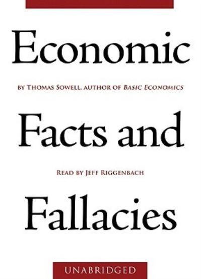 Cover for Thomas Sowell · Economic Facts and Fallacies (N/A) (2009)