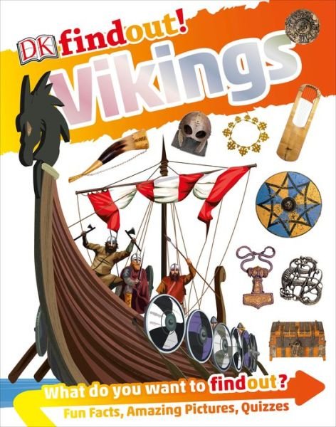 Cover for Philip Steele · DKfindout! Vikings - DK findout! (Hardcover Book)