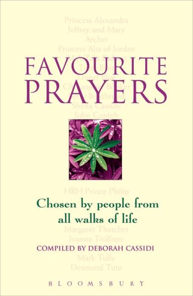 Cover for Cassidi Deborah · Favourite Prayers: Chosen by People from All Walks of Life (Paperback Book) (2019)