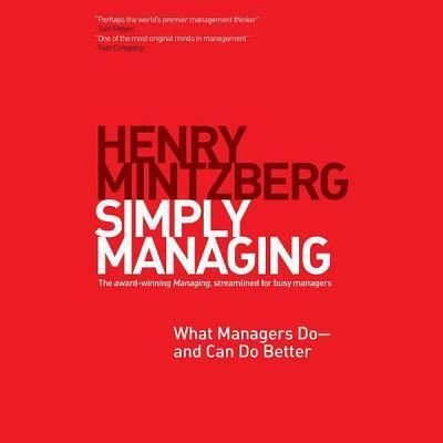 Cover for Henry Mintzberg · Simply Managing (CD) (2013)