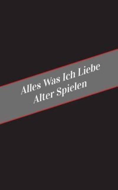 Cover for Apfelkuchen · Alter Spielen (Pocketbok) (2017)