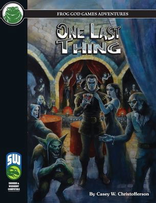 Cover for Casey Christofferson · One Last Thing SW (Paperback Book) (2020)