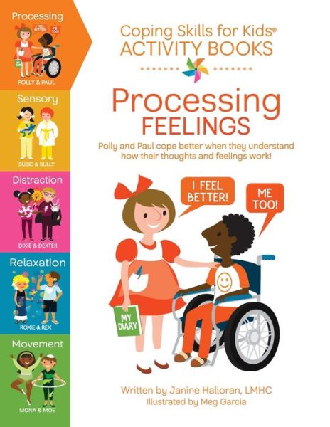 Cover for Janine Halloran · Coping Skills for Kids Activity Books (Paperback Book) (2019)