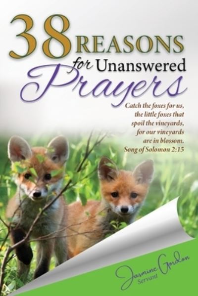 Cover for Jasmine Gordon · 38 Reasons For Unanswered Prayers (Paperback Book) (2020)