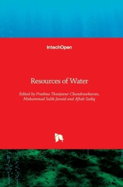 Cover for Prathna Thanjavur Chandrasekaran · Resources of Water (Hardcover Book) (2021)