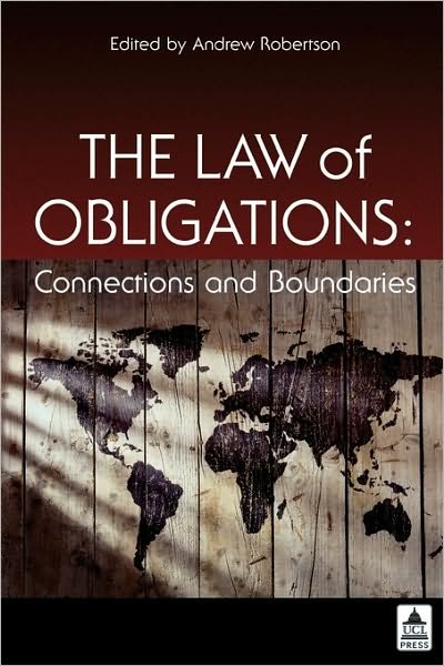 Cover for Andrew Robertson · The Law of Obligations: Connections and Boundaries (Pocketbok) (2004)
