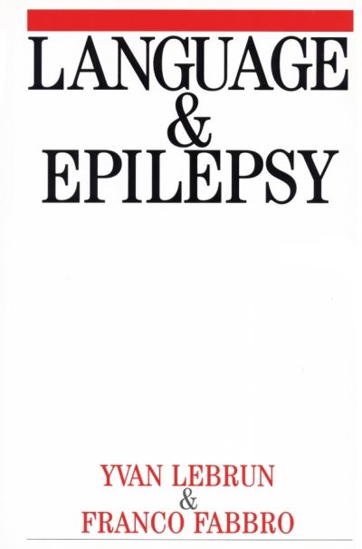 Cover for Franco Fabbro · Language and epilepsy (Paperback Book) (2002)