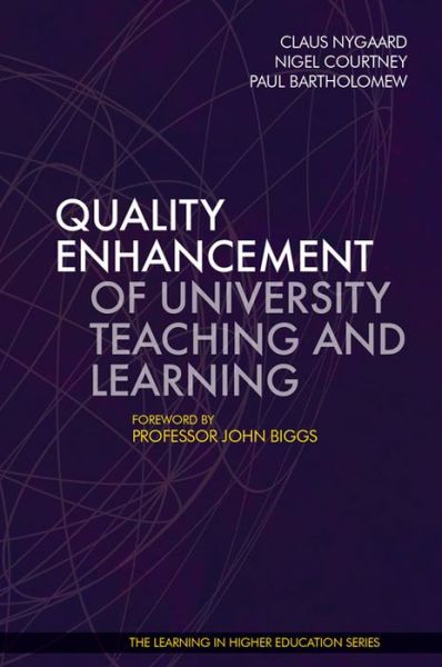 Cover for John Biggs · Quality Enhancement of University Teaching and Learning - Learning in Higher Education Series (Hardcover Book) (2014)