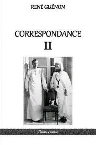 Cover for Rene Guenon · Correspondance II (Paperback Book) (2017)