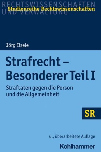 Cover for Eisele · Strafrecht - Besonderer Teil I (Bog) (2021)