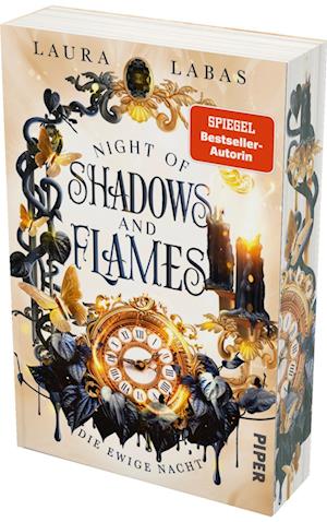 Cover for Laura Labas · Night of Shadows and Flames – Die Ewige Nacht (Book) (2024)