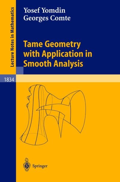 Cover for Yosef Yomdin · Tame Geometry with Application in Smooth Analysis - Lecture Notes in Mathematics (Paperback Bog) (2004)