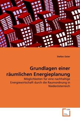 Cover for Geier · Grundlagen einer räumlichen Energ (Book)