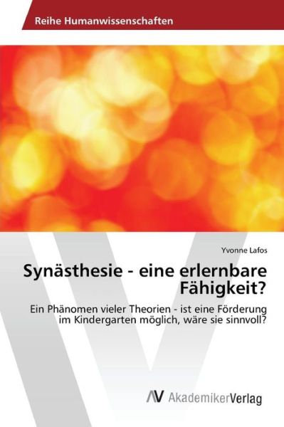 Cover for Lafos · Synästhesie - eine erlernbare Fäh (Book) (2015)