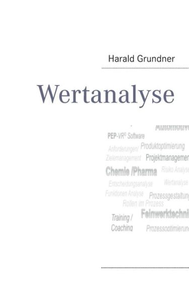Cover for Harald Grundner · Wertanalyse (Paperback Book) [German edition] (2013)
