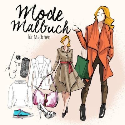 Cover for Grafik · Mode Malbuch für Mädchen (Bok) (2023)