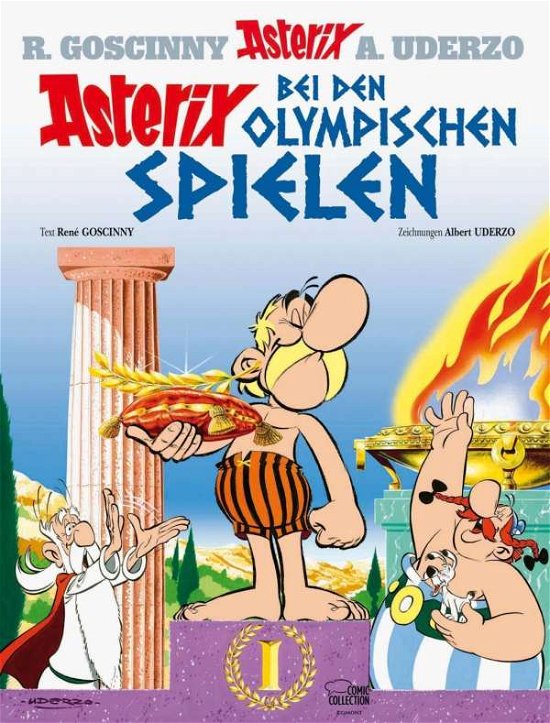 Cover for Albert Uderzo RenÃ© Goscinny · Asterix.12 Olympische Spiele (Book)