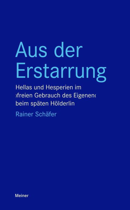 Cover for Schäfer · Aus der Erstarrung (Book)