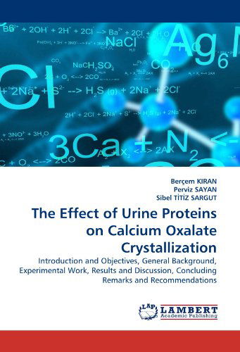 Cover for Sibel T?t?z Sargut · The Effect of Urine Proteins on Calcium Oxalate Crystallization: Introduction and Objectives, General Background, Experimental Work, Results and Discussion, Concluding Remarks and Recommendations (Paperback Bog) (2010)