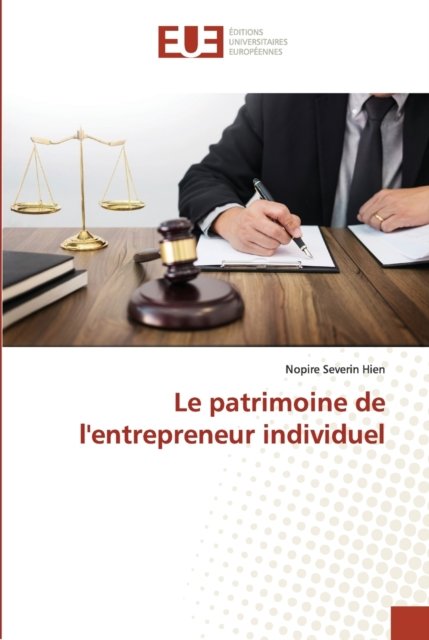 Cover for Nopire Severin Hien · Le patrimoine de l'entrepreneur individuel (Pocketbok) (2021)