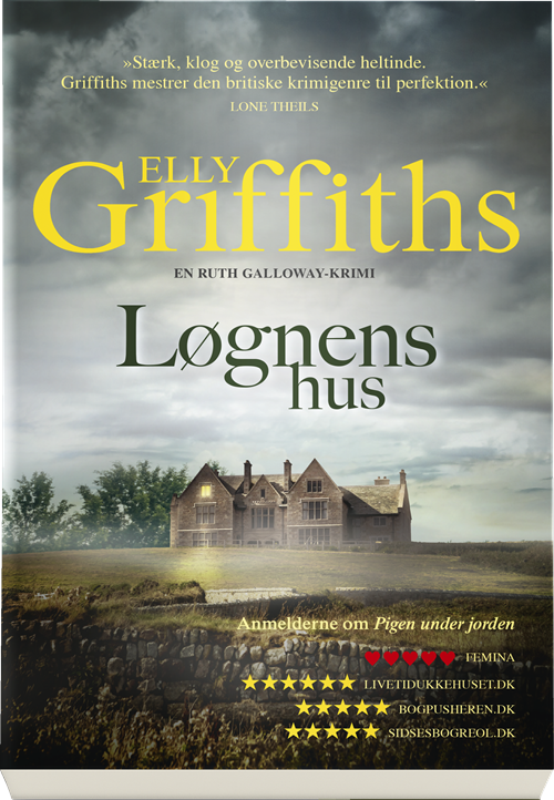 Cover for Elly Griffiths · Løgnens hus (Sewn Spine Book) [1º edição] (2018)