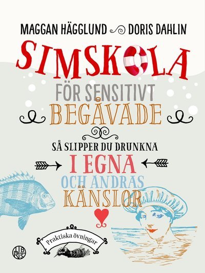 Cover for Maggan Hägglund · Simskola för sensitivt begåvade : Så slipper du drunkna i egna och andras känslor (Bound Book) (2021)