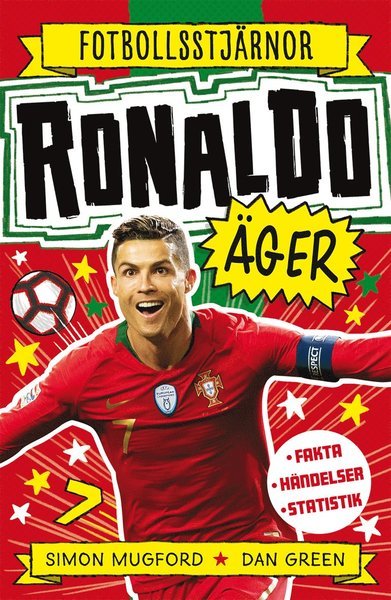 Fotbollsstjärnor: Ronaldo äger - Simon Mugford - Książki - Tukan förlag - 9789179851125 - 29 kwietnia 2020