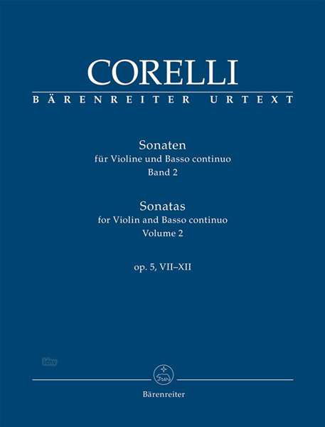 Cover for Corelli · Sonaten f.Vl+Basso con.2 BA9456 (Book)