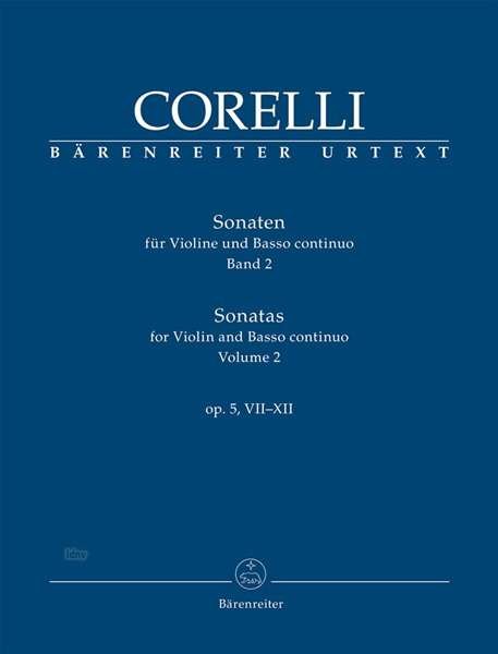 Cover for Corelli · Sonaten f.Vl+Basso con.2 BA9456 (Bog)