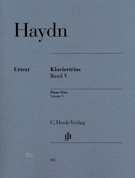 Klaviertrios.05.HN412 - J. Haydn - Bøger - SCHOTT & CO - 9790201804125 - 6. april 2018