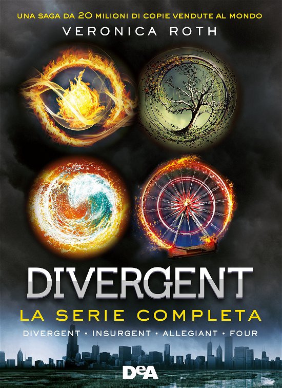 Cover for Veronica Roth · Divergent. La Serie Completa: Divergent-Insurgent-Allegiant-Four. Nuova Ediz. (Bog)